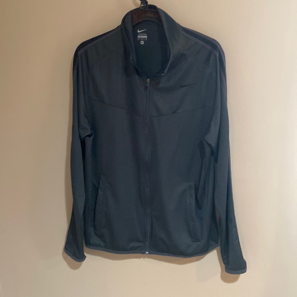 Nike Mens Medium Warm-up Zip-up Lightweight Jacket
